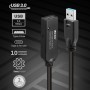 Lindy 43376 câble USB 10 m USB 3.2 Gen 1 (3.1 Gen 1) USB A USB C Noir