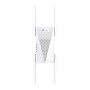 TP-Link RE815XE système Wi-Fi maillé Tri-bande (2,4 GHz   5 GHz   6 GHz) Wi-Fi 6 (802.11ax) Blanc 1 Externe