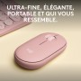 Logitech Pebble 2 M350s souris Ambidextre RF sans fil + Bluetooth Optique 4000 DPI