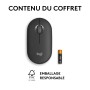 Logitech Pebble 2 M350s souris Ambidextre RF sans fil + Bluetooth Optique 4000 DPI