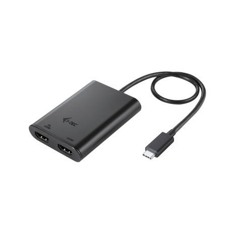 i-tec USB-C Dual 4K 60Hz (single 8K 30Hz) HDMI Video Adapter