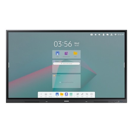 Samsung LH86WACWLGCXEN tableau blanc interactif 2,18 m (86") 3840 x 2160 pixels Écran tactile Noir