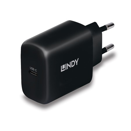 Lindy 73426 chargeur d'appareils mobiles Universel Noir Secteur Charge rapide Intérieure