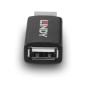 Lindy 71263 changeur de genre de câble USB Type A Noir