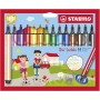 STABILO Trio Scribbi stylo-feutre Multicolore 14 pièce(s)