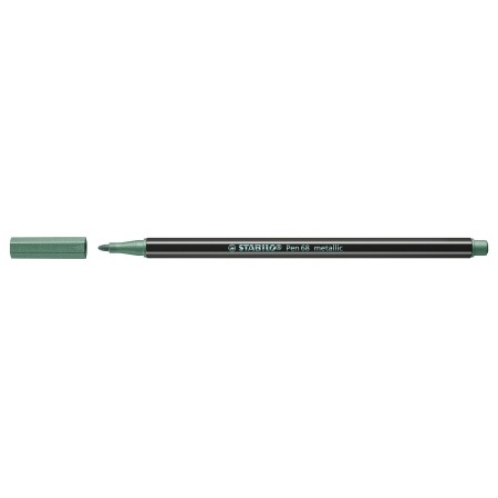 STABILO Pen 68 metallic stylo-feutre Moyen Vert 1 pièce(s)