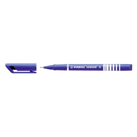 STABILO Sensor medium stylo fin Moyen Bleu 1 pièce(s)