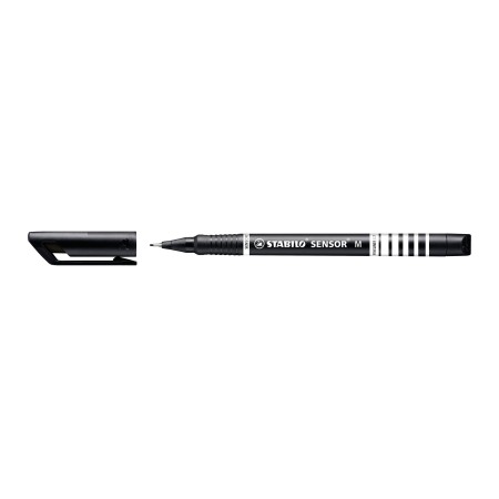 STABILO Sensor medium stylo fin Moyen Noir 1 pièce(s)