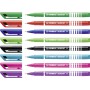 STABILO Sensor medium stylo fin Moyen Noir, Bleu, Vert, Bleu clair, Vert clair, Violet, Rouge, Violet 8 pièce(s)