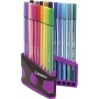 STABILO Pen 68 stylo-feutre Moyen Multicolore 20 pièce(s)