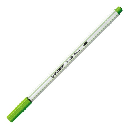 STABILO Pen 68 brush stylo-feutre Vert clair 1 pièce(s)