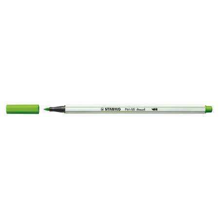 STABILO Pen 68 brush stylo-feutre Moyen Vert clair 1 pièce(s)