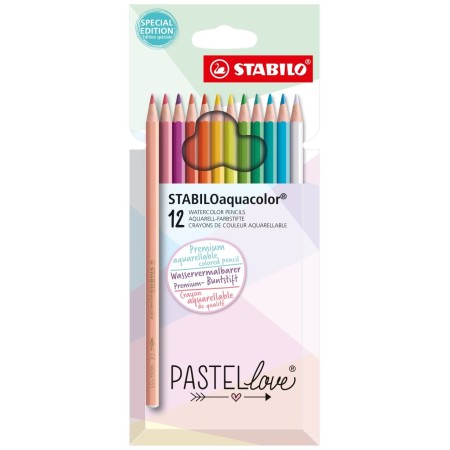 STABILO STABILOaquacolor Multicolore 12 pièce(s)