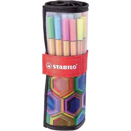 STABILO point 88 stylo fin Multicolore 25 pièce(s)