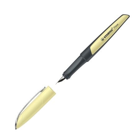 STABILO Flow Modern Office stylo-plume Système de remplissage cartouche Jaune 1 pièce(s)