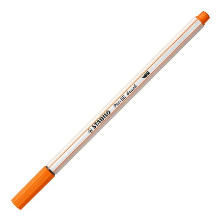 STABILO Pen 68 brush stylo-feutre Orange 1 pièce(s)