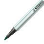 STABILO Pen 68 brush stylo-feutre Vert, Turquoise 1 pièce(s)