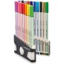 STABILO Pen 68 brush ARTY stylo-feutre Couleurs assorties 20 pièce(s)