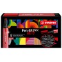 STABILO Pen 68 MAX stylo-feutre Noir 5 pièce(s)