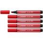 STABILO Pen 68 MAX stylo-feutre Rouge 5 pièce(s)