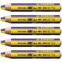 STABILO woody 3 in 1 duo Jaune, Violet 5 pièce(s)