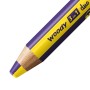 STABILO woody 3 in 1 duo Jaune, Violet 5 pièce(s)