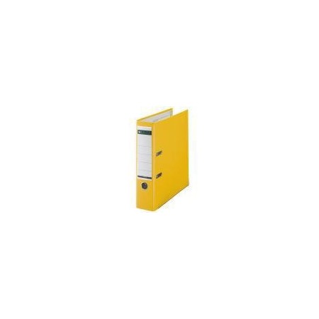 Leitz Plastic Lever Arch File A4 80mm 180° Yellow classeur à anneaux Jaune