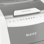 Leitz P4 60L destructeur de papier Destruction croisée 55 dB 23 cm Noir, Argent, Blanc