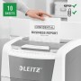 Leitz Automatischer destructeur de papier Découpage en particules 55 dB 22 cm Blanc