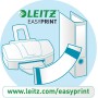 Leitz 16850085 étiquette auto-collante Rectangle Gris 400 pièce(s)