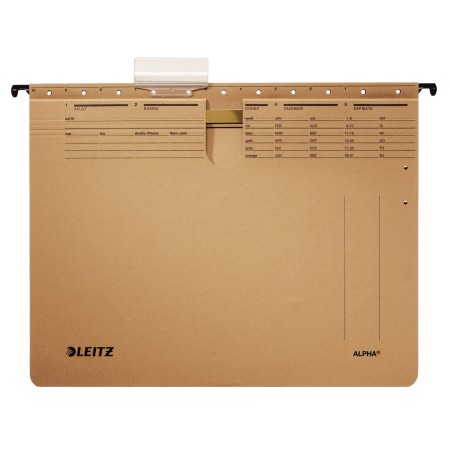 Leitz ALPHA dossier suspendu A4 Carton Marron