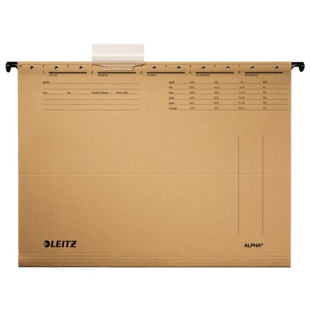 Leitz ALPHA dossier suspendu A4 Carton Marron