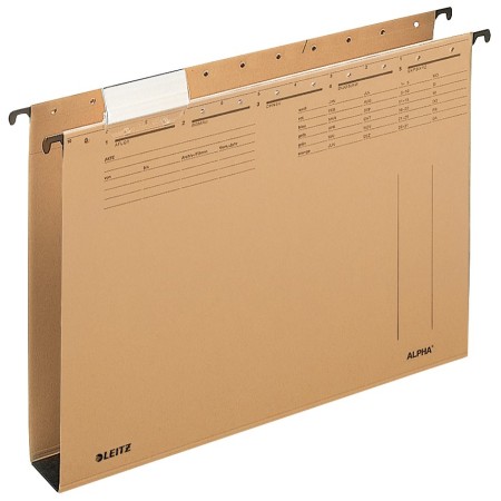 Leitz ALPHA dossier suspendu A4 Carton Marron