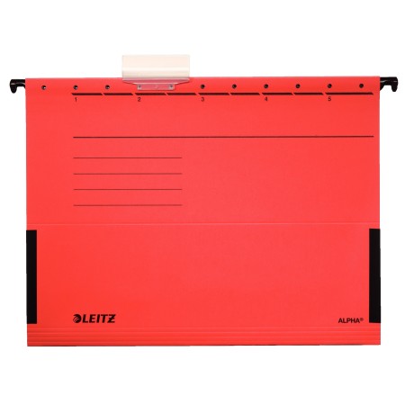 Leitz Alpha dossier suspendu A4 Rouge