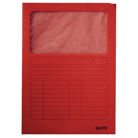 Leitz 39500025 fichier Carton Rouge A4