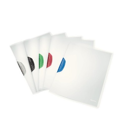 Leitz 41750099 protège documents Polycarbonate, Polypropylène (PP) Noir, Bleu, Vert, Gris, Rouge, Blanc