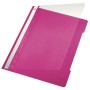 Leitz 41910022 protège documents PVC Fuchsia, Transparent