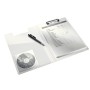 Leitz WOW Clipfolder with cover bloc-notes A4 Métal, Polymousse Rose