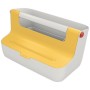 Leitz 61250019 Boîte de rangement Rectangulaire Acrylonitrile-Butadiène-Styrène (ABS) Blanc, Jaune