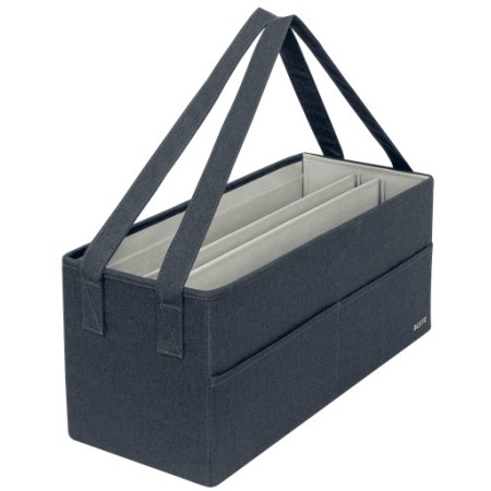 Leitz 64440089 sac à main et sac en bandoulière Tissu Noir Unisexe