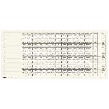 Leitz 61620001 papier de calculs et de déclarations 1 pièce(s) 190 g m² 162 mm