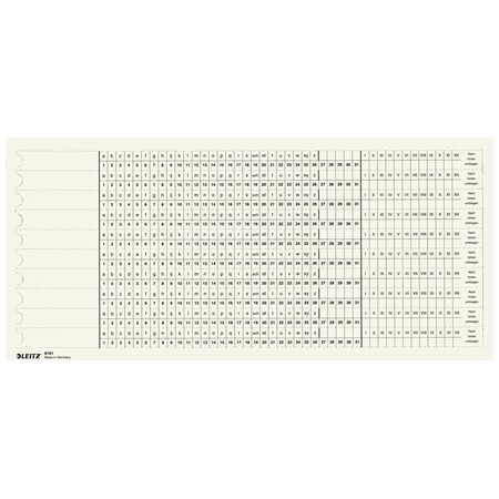 Leitz 61610001 papier de calculs et de déclarations 1 pièce(s) 190 g m² 162 mm