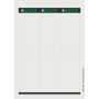 Leitz 60980085 étiquette auto-collante Rectangle Gris