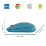 Leitz Cosy souris Ambidextre RF sans fil + Bluetooth 4000 DPI