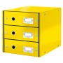 Leitz Click & Store WOW Carton, Polypropylène (PP) Jaune