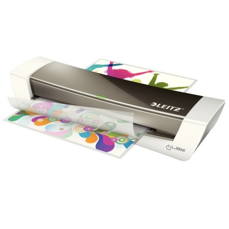 Leitz iLAM Laminator Home Office A4 Laminoir à chaud 310 mm min Gris, Blanc