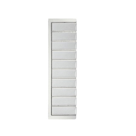 Leitz 60040001 étiquette auto-collante Rectangle aux angles arrondis Blanc