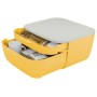 Leitz 53570019 bac de rangement de bureau Polystyrène Blanc, Jaune