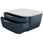 Leitz 53570089 bac de rangement de bureau Polystyrène Noir, Blanc