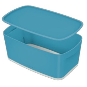 Leitz MyBox Boîte de rangement Rectangulaire Polystyrène Bleu Leitz MyBox Boîte de rangement Rectangulaire Polystyrène Bleu